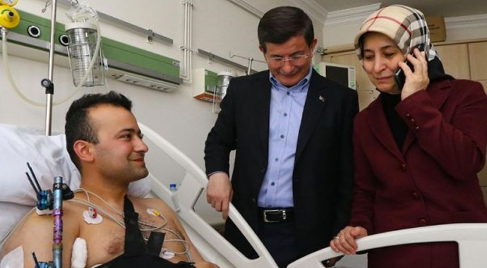 Başbakan hastaneye gitti
